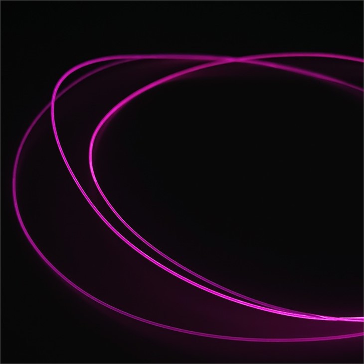 S 6.0mm polymer MMA side glow fiber optic 100meters per roll for lighting decoration (1)