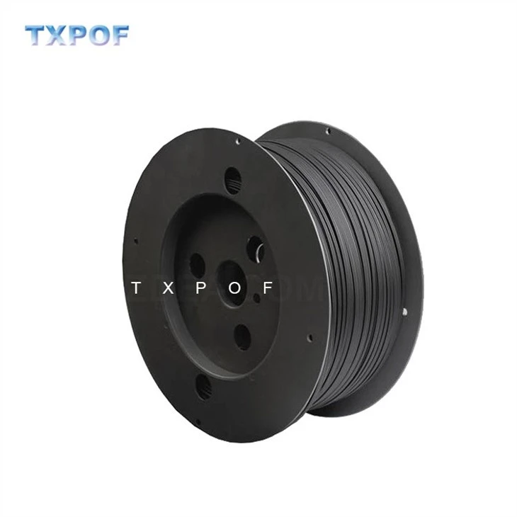 PE,PVC Jacketed Plastic Optical Fiber Cable